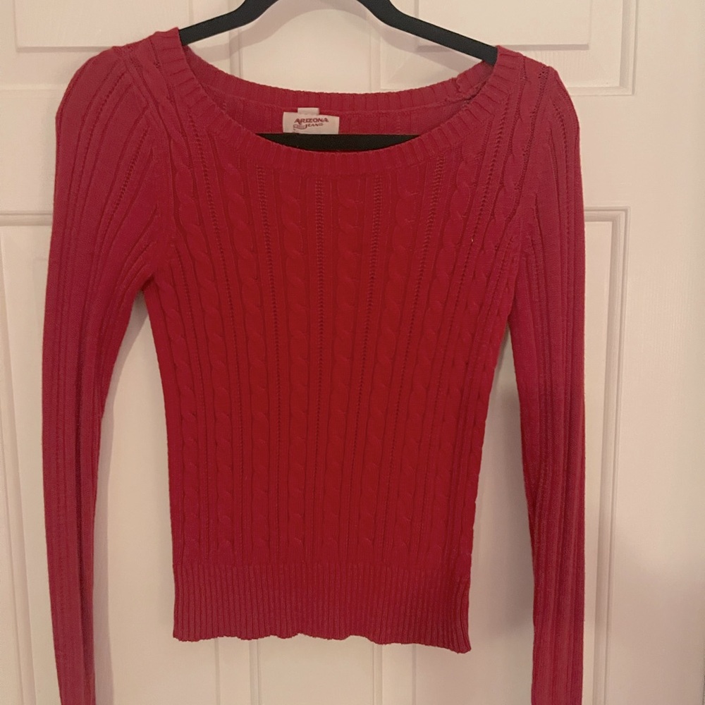 Red sweater